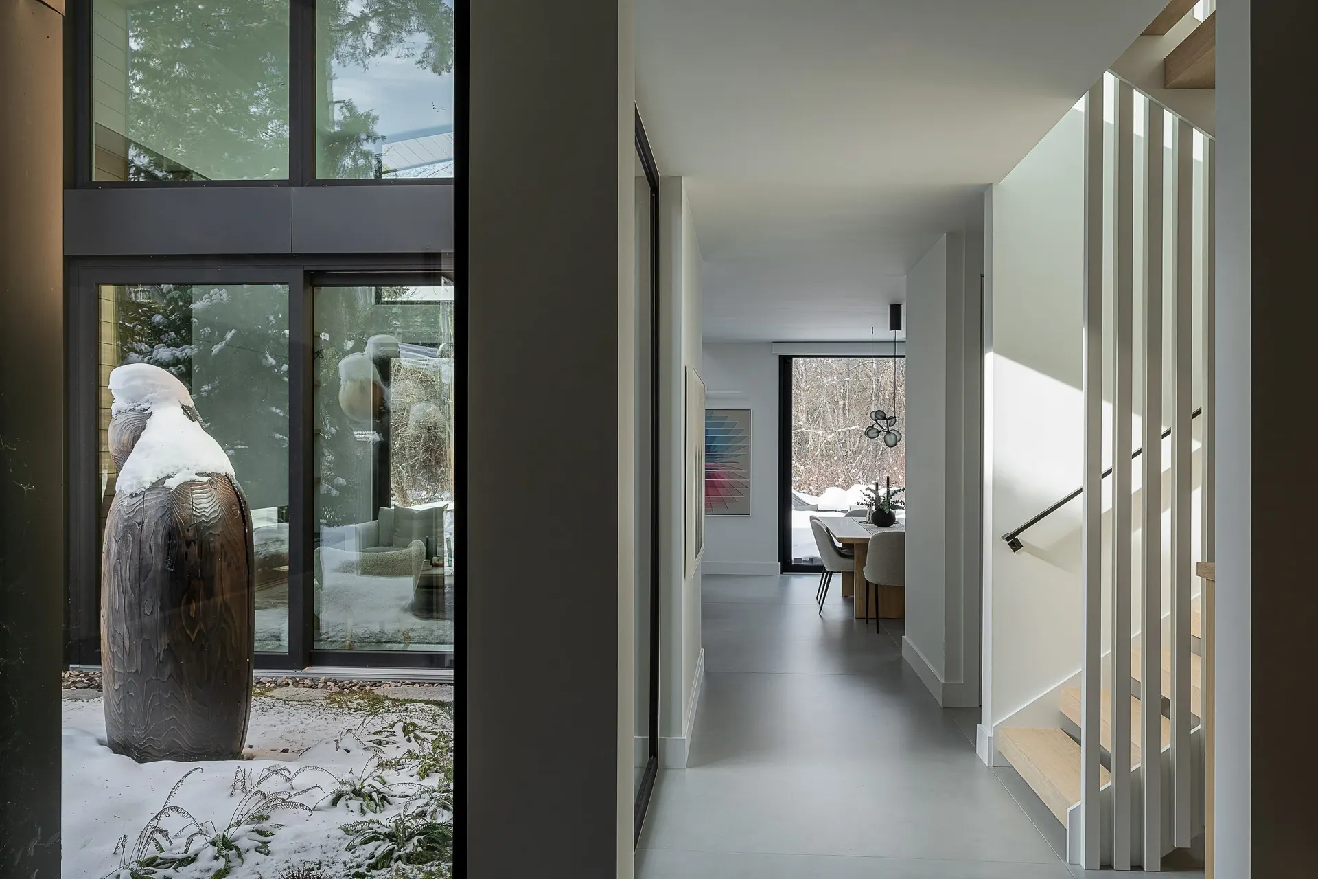 Fitzsimmons Residence interior photographed for award submissions
